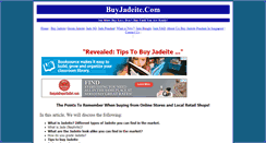 Desktop Screenshot of buyjadeite.com