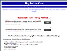 Tablet Screenshot of buyjadeite.com